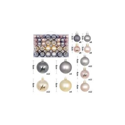 OEM Lot De 100 Boules De Noël Décoratives À Suspendre Pour Sapin De Noël, Avec Boîte Portable, Pour Fêtes De Fin D'Année - Crezuo - Publicité OEM Lot De 100 Boules De Noël Décoratives À Suspendre Pour Sapin De Noël, Avec Boîte Portable, Pour Fêtes De Fin D'Année - Crezuo - Publicité