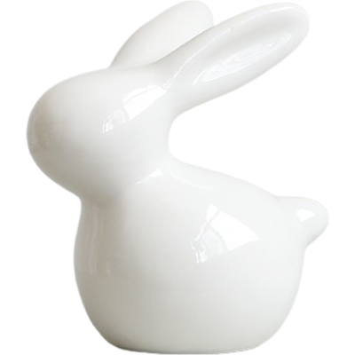 OEM Décoration De Pâques : Mini Lapins En Céramique Pour La Maison - Publicité OEM Décoration De Pâques : Mini Lapins En Céramique Pour La Maison - Publicité