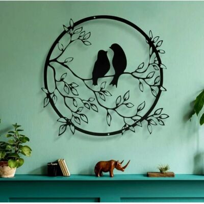 OEM Décoration Murale En Métal, Statue De Logo D'Oiseau, Décoration Murale, Silhouette D'Oiseau, Sculpture Murale Ronde Adaptée À La Décoration Murale, Salon, Chambre À Coucher-crezuo - Publicité OEM Décoration Murale En Métal, Statue De Logo D'Oiseau, Décoration Murale, Silhouette D'Oiseau, Sculpture Murale Ronde Adaptée À La Décoration Murale, Salon, Chambre À Coucher-crezuo - Publicité