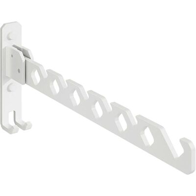 OEM Cintre Pliable, Crochet Pour Vêtements, Cintre En Alliage D'Aluminium, Crochet Mural, Utilisé Pour Suspendre Les Vêtements Sur Les Balcons, Dans Les Salles De Bain Et Les Couloirs (blanc) - Publicité OEM Cintre Pliable, Crochet Pour Vêtements, Cintre En Alliage D'Aluminium, Crochet Mural, Utilisé Pour Suspendre Les Vêtements Sur Les Balcons, Dans Les Salles De Bain Et Les Couloirs (blanc) - Publicité