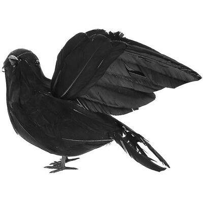 YUDO 1 Décoration De Corbeau Pour Halloween - Publicité YUDO 1 Décoration De Corbeau Pour Halloween - Publicité