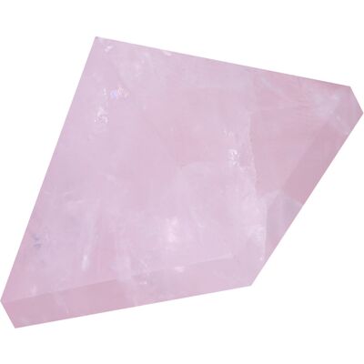 LBVIE Figurine Sculptée En Forme De Pyramide De Quartz Rose Cristal - Décoration Intérieure - Publicité LBVIE Figurine Sculptée En Forme De Pyramide De Quartz Rose Cristal - Décoration Intérieure - Publicité