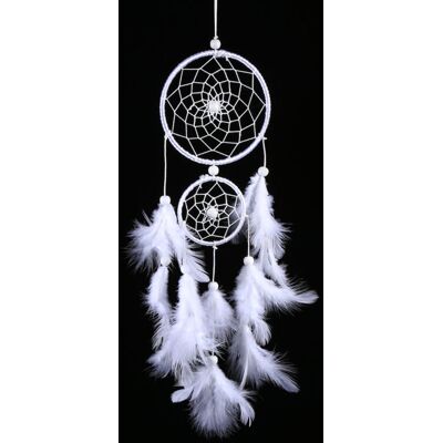 OEM Attrape-rêves Blanc, Attrape-rêves En Plumes Blanches Style Indien Perles En Bois Carillons Éoliens Pendentif Maison Mur Fenêtre Suspendue Décor - Publicité OEM Attrape-rêves Blanc, Attrape-rêves En Plumes Blanches Style Indien Perles En Bois Carillons Éoliens Pendentif Maison Mur Fenêtre Suspendue Décor - Publicité
