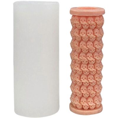 ALLAUVE Moule À Bougie Pilier 3d Pour La Décoration De Bougies En Plâtre, Fondant Et Résine Époxy. Publicité ALLAUVE Moule À Bougie Pilier 3d Pour La Décoration De Bougies En Plâtre, Fondant Et Résine Époxy. Publicité