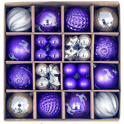 BRAST Décorations De Noël, Décorations Pour Sapin De Noël, Boules Décoratives Incassables À Suspendre Pour Sapin De Noël, Décorations De Noël En Vrac Pour Décoration De Table - Publicité BRAST Décorations De Noël, Décorations Pour Sapin De Noël, Boules Décoratives Incassables À Suspendre Pour Sapin De Noël, Décorations De Noël En Vrac Pour Décoration De Table - Publicité