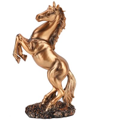 XVX Statuette De Cheval En Cuivre – Décoration Intérieure Élégante Pour Bureau Ou Salon, Style Européen Raffiné, Pièce Unique - Publicité XVX Statuette De Cheval En Cuivre – Décoration Intérieure Élégante Pour Bureau Ou Salon, Style Européen Raffiné, Pièce Unique - Publicité