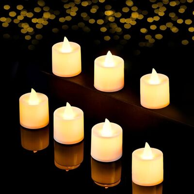 OEM 30 Bougies Led, Flamme Constante, Sans Fumée, Matériau Pp, Décoration Maison Mariage Fête - Publicité OEM 30 Bougies Led, Flamme Constante, Sans Fumée, Matériau Pp, Décoration Maison Mariage Fête - Publicité