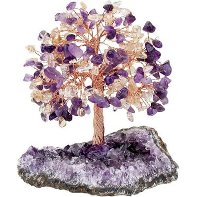 OEM Arbre En Cristal De Reiki Sur Base De Pièce Brute D'Améthyste Naturelle, Arbre D'Argent En Pierre, Ornement Feng Shui, Décoration De La Maison Pour La Chance, La Richesse-crezuo - Publicité OEM Arbre En Cristal De Reiki Sur Base De Pièce Brute D'Améthyste Naturelle, Arbre D'Argent En Pierre, Ornement Feng Shui, Décoration De La Maison Pour La Chance, La Richesse-crezuo - Publicité
