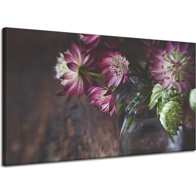 OEM Impression Sur Toile Botanique Fleurs En Vase 120x70 Bouquet De Fleurs - Publicité OEM Impression Sur Toile Botanique Fleurs En Vase 120x70 Bouquet De Fleurs - Publicité