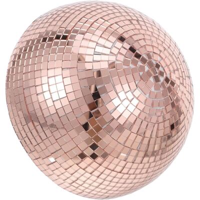 OEM 1 Demi-sphère,acier Poli,or Rose,réfléchissante,jardin,fête - Publicité OEM 1 Demi-sphère,acier Poli,or Rose,réfléchissante,jardin,fête - Publicité
