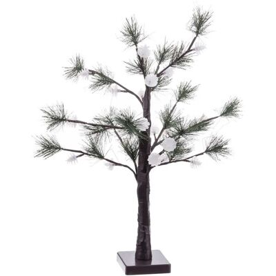 OEM Sapin De Noël Avec 24 Boules Lumineuses, 60 Cm - Publicité OEM Sapin De Noël Avec 24 Boules Lumineuses, 60 Cm - Publicité