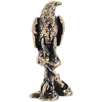 LISATR Statue D'Aigle En Laiton, Sculpture Vintage, Figurine Décorative Pour Bureau-4x2cm - Publicité LISATR Statue D'Aigle En Laiton, Sculpture Vintage, Figurine Décorative Pour Bureau-4x2cm - Publicité