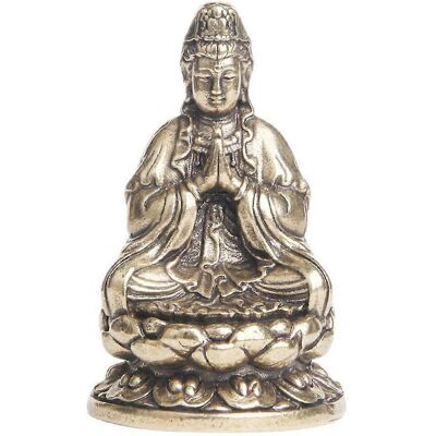 LISATR Ornement De Table Vintage En Laiton, Modèle De Bouddha Pour La Maison (comme Illustré)-5.5x3.5cm - Publicité LISATR Ornement De Table Vintage En Laiton, Modèle De Bouddha Pour La Maison (comme Illustré)-5.5x3.5cm - Publicité