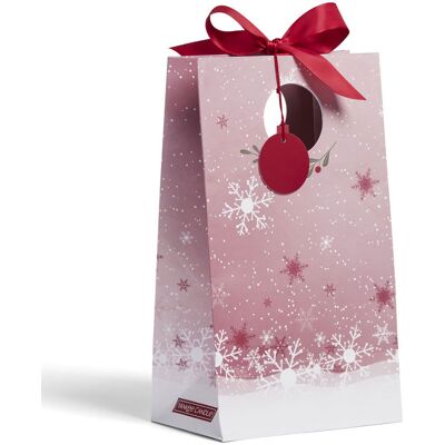 OEM Sachet Cadeau Yankee Candle Flocon De Neige Rouge - Publicité OEM Sachet Cadeau Yankee Candle Flocon De Neige Rouge - Publicité