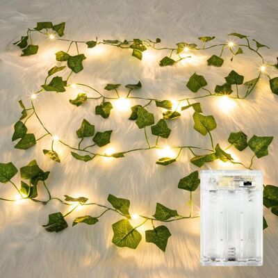 Generic 1 Pièce Guirlande Lumineuse Artificielle Ivy Led, 2m Faux Ivy Guirlande Avec 20 Led Lumières, Plantes Suspendues Guirlandes Lumineuse Pour Intérieur, - Publicité Generic 1 Pièce Guirlande Lumineuse Artificielle Ivy Led, 2m Faux Ivy Guirlande Avec 20 Led Lumières, Plantes Suspendues Guirlandes Lumineuse Pour Intérieur, - Publicité