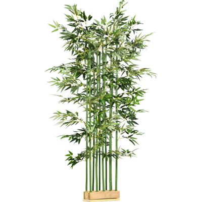 OEM Bambou Artificiel 180 Cm – Plante D’intérieur Et D’extérieur En Pot En Pin Naturel, Décoration Verte Réaliste Pour Salon, Bureau Ou Terrasse – Fausse Plante Sans Entretien - Publicité OEM Bambou Artificiel 180 Cm – Plante D’intérieur Et D’extérieur En Pot En Pin Naturel, Décoration Verte Réaliste Pour Salon, Bureau Ou Terrasse – Fausse Plante Sans Entretien - Publicité