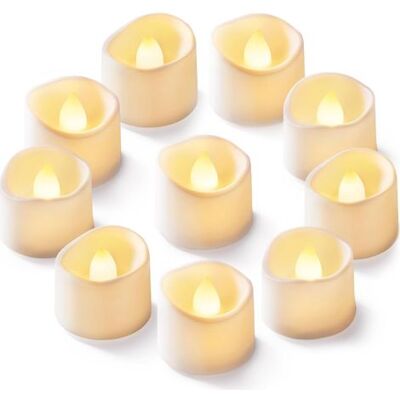 OEM Lot De 24 Bougies Électroniques À Led, Petites Bougies Chauffe-plat Cr2032, Bougies Électroniques Brillantes, Décoration D'Halloween - Publicité OEM Lot De 24 Bougies Électroniques À Led, Petites Bougies Chauffe-plat Cr2032, Bougies Électroniques Brillantes, Décoration D'Halloween - Publicité