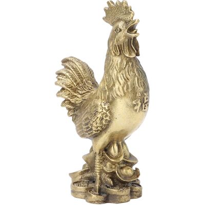 LBVIE Coq En Laiton Pur, Symbole De Chance Et De Richesse En Géomancie. Publicité LBVIE Coq En Laiton Pur, Symbole De Chance Et De Richesse En Géomancie. Publicité