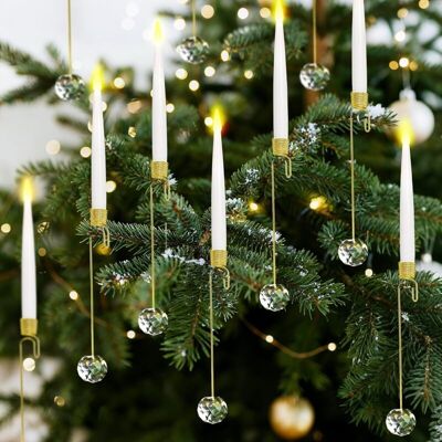 MEMKEY Bougies De Noël Avec Minuterie À Distance, Lot De 12 Bougies Sans Flamme Pour Sapin De Noël, Bougies Led Scintillantes Pour L'Intérieur - Boule De Cristal Transparente - Publicité MEMKEY Bougies De Noël Avec Minuterie À Distance, Lot De 12 Bougies Sans Flamme Pour Sapin De Noël, Bougies Led Scintillantes Pour L'Intérieur - Boule De Cristal Transparente - Publicité