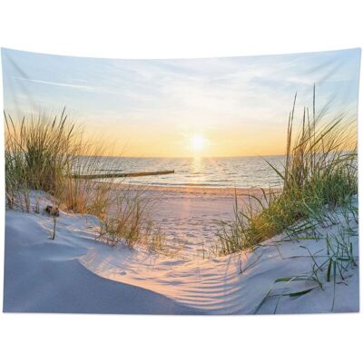FOGSHIELD Tapisserie Murale Nature Tenture Murale Coucher De Soleil Sur La Mer Couverture Murales Paysage D'Été Tapisseries Decoration Murales Pour Maison Salon - Publicité FOGSHIELD Tapisserie Murale Nature Tenture Murale Coucher De Soleil Sur La Mer Couverture Murales Paysage D'Été Tapisseries Decoration Murales Pour Maison Salon - Publicité