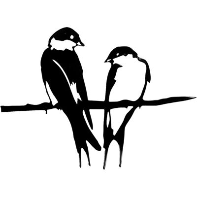 Scotch Silhouette En Métal, 2 Oiseaux Sur La Branche Métal Art Jardin Décoration Doiseaux En Métal - Publicité Scotch Silhouette En Métal, 2 Oiseaux Sur La Branche Métal Art Jardin Décoration Doiseaux En Métal - Publicité