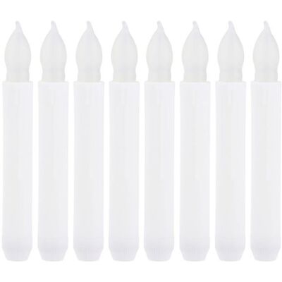 FATRD Lot De 10 Bougies Artificielles Pour Décorations D'Halloween - Publicité FATRD Lot De 10 Bougies Artificielles Pour Décorations D'Halloween - Publicité