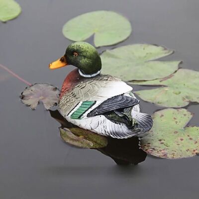 Cellfast Sculpture Statue Flottante De Canard - Résine Naturelle - Décoration De Jardin - 21,5x11,8 Cm - Publicité Cellfast Sculpture Statue Flottante De Canard - Résine Naturelle - Décoration De Jardin - 21,5x11,8 Cm - Publicité
