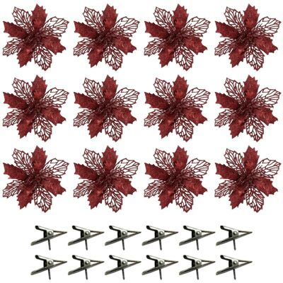 PELTOR Jeffergarden (lot De 1) Ornement De Sapin De Noël Octogonal En Forme De Fleur, Ajouré Et Pailleté, Recouvert De Poudre Dorée, 16 Cm - Publicité PELTOR Jeffergarden (lot De 1) Ornement De Sapin De Noël Octogonal En Forme De Fleur, Ajouré Et Pailleté, Recouvert De Poudre Dorée, 16 Cm - Publicité