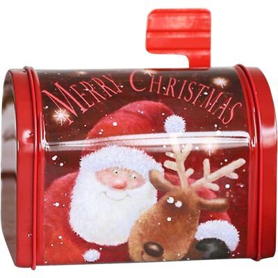 Melissa Boîte Aux Lettres Motif Père Noël - Boîte Aux Lettres Créative En Fer Forgé - Décoration Festive Pour Enfants - Publicité Melissa Boîte Aux Lettres Motif Père Noël - Boîte Aux Lettres Créative En Fer Forgé - Décoration Festive Pour Enfants - Publicité