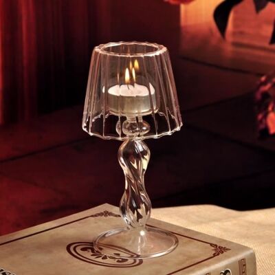 Cellfast Bougeoir,bougeoir En Verre Cristal Décoration De Bougie Bougeoirs En Cristal Centres De Table De Mariage - Type Twisted Flowers - Publicité Cellfast Bougeoir,bougeoir En Verre Cristal Décoration De Bougie Bougeoirs En Cristal Centres De Table De Mariage - Type Twisted Flowers - Publicité
