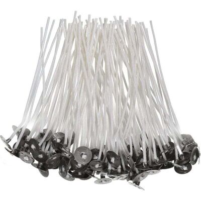 OEM Lot De 200 Mèches De Bougie Pré-cirées De 15 Cm, Mèches De Bougie Naturelles Pour La Fabrication De Bougies-crezuo - Publicité OEM Lot De 200 Mèches De Bougie Pré-cirées De 15 Cm, Mèches De Bougie Naturelles Pour La Fabrication De Bougies-crezuo - Publicité