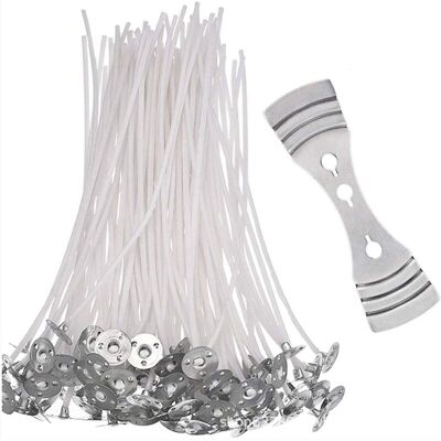 OEM Kit De Fabrication De Bougies, 100 Pièces (12 Cm )mèches De Bougies Pré-cirées Avec 1 Pièce Support De Mèche Pour Bougies Diy-dou - Publicité OEM Kit De Fabrication De Bougies, 100 Pièces (12 Cm )mèches De Bougies Pré-cirées Avec 1 Pièce Support De Mèche Pour Bougies Diy-dou - Publicité