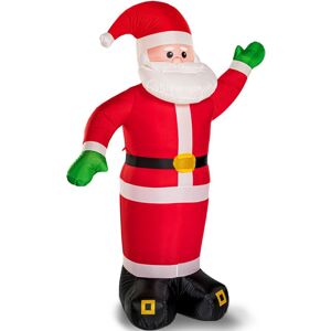 monzana Père Noël gonflable xxl décoratif lumineux fête Noël 250cm