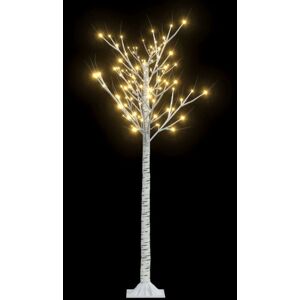 Sapin de Noël 140 led blanc chaud Saule 1,5 m