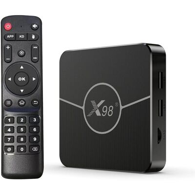 MIXHOME Boîtier Tv Intelligent X98 Plus Android 11.0, Lecteur Multimédia Amlogic S905w2 Uhd 4k, Wi-fi Double Bande 2,4 Ghz/5 Ghz, Bluetooth, Av1 - Publicité MIXHOME Boîtier Tv Intelligent X98 Plus Android 11.0, Lecteur Multimédia Amlogic S905w2 Uhd 4k, Wi-fi Double Bande 2,4 Ghz/5 Ghz, Bluetooth, Av1 - Publicité
