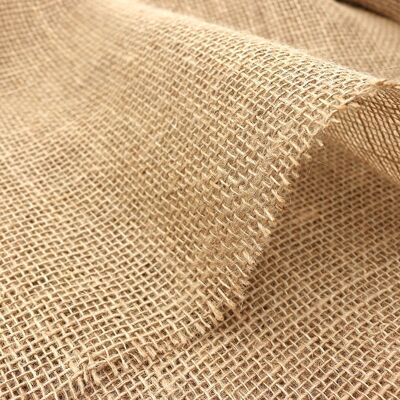 OEM Toile De Jute Naturelle Pour Décoration Et Artisanat - 1.58m X 1m - Matériau Biodegradable Pour Mariage, Noël, Emballage Cadeau Et Chemin De Table - Publicité OEM Toile De Jute Naturelle Pour Décoration Et Artisanat - 1.58m X 1m - Matériau Biodegradable Pour Mariage, Noël, Emballage Cadeau Et Chemin De Table - Publicité