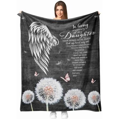 OEM Couverture Commémorative En Flanelle Douce (50 X 60 Pouces) – Un Cadeau Réconfortant Pour Les Parents, Grands-parents Ou Sœurs Décédés – Répondant Aux Besoins De Deuil Et De Condoléances. Publicité OEM Couverture Commémorative En Flanelle Douce (50 X 60 Pouces) – Un Cadeau Réconfortant Pour Les Parents, Grands-parents Ou Sœurs Décédés – Répondant Aux Besoins De Deuil Et De Condoléances. Publicité