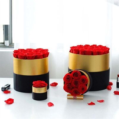 OEM Rose Éternelle Préservée Boîte Cadeau Romantique Décoration Intérieur Saint Valentin Anniversaire Mariage-crezuo - Publicité OEM Rose Éternelle Préservée Boîte Cadeau Romantique Décoration Intérieur Saint Valentin Anniversaire Mariage-crezuo - Publicité