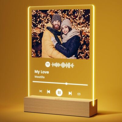 OEM Cadeau Saint Valentin Femme Homme, Spotify Plaque Personnalisé Cadeau St Valentin Couple, Lampe Personnalisée Avec Photo Cadeaux, Idee Cadeau Anniversaire Pour Copain Copine Meilleure Amie-crezuo - Publicité OEM Cadeau Saint Valentin Femme Homme, Spotify Plaque Personnalisé Cadeau St Valentin Couple, Lampe Personnalisée Avec Photo Cadeaux, Idee Cadeau Anniversaire Pour Copain Copine Meilleure Amie-crezuo - Publicité
