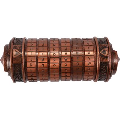 OEM Coffret Cadeau Rétro Anniversaire Saint-valentin, Serrure Cylindrique, Cadenas Alphabet Da Vinci Code - Publicité OEM Coffret Cadeau Rétro Anniversaire Saint-valentin, Serrure Cylindrique, Cadenas Alphabet Da Vinci Code - Publicité