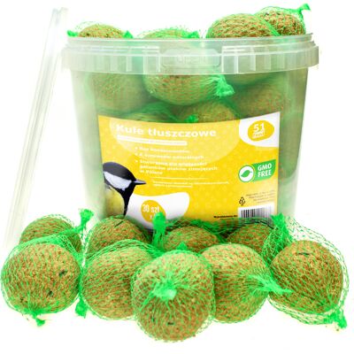 OEM Seau De 30 Boules De Graisse 51feed X 90 G - Publicité OEM Seau De 30 Boules De Graisse 51feed X 90 G - Publicité