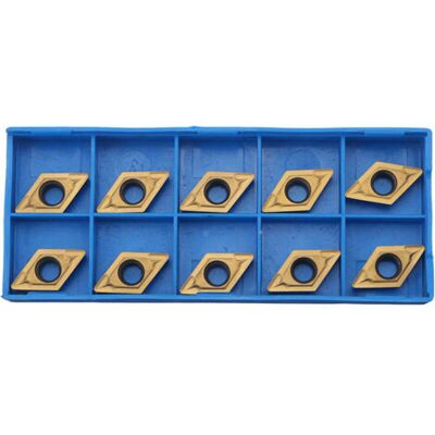 OEM Royaluxe-10pcs Lames Inserts Rotatifs Forme Losange Cnc Cutters En Carbure Dcmt11t308 Dcmt32.51 Outil Tournage Filtage Pour Finition D'Acier Pour Tours, Fraiseuses - Publicité OEM Royaluxe-10pcs Lames Inserts Rotatifs Forme Losange Cnc Cutters En Carbure Dcmt11t308 Dcmt32.51 Outil Tournage Filtage Pour Finition D'Acier Pour Tours, Fraiseuses - Publicité