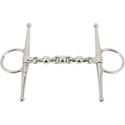 VISTRECK Mors Cheval Acier Inoxydable – Équitation – Filet Joue Complète – Chaîne Billes – 135mm – Entraînement Équestre - Publicité VISTRECK Mors Cheval Acier Inoxydable – Équitation – Filet Joue Complète – Chaîne Billes – 135mm – Entraînement Équestre - Publicité
