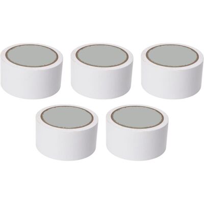 OEM Lot De 5 Bandes Adhésives De Marquage Au Sol De 5 Cm De Large, Idéales Pour Tracer Des Lignes Sur Les Terrains De Compétition, Gymnases, Courts De Basketball, De Volleyball Et De Tennis (blanc). Publicité OEM Lot De 5 Bandes Adhésives De Marquage Au Sol De 5 Cm De Large, Idéales Pour Tracer Des Lignes Sur Les Terrains De Compétition, Gymnases, Courts De Basketball, De Volleyball Et De Tennis (blanc). Publicité