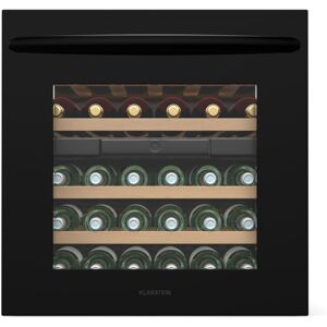 Klarstein Vinsider 30 Uno - Cave À Vin 2 Zones, 30 Bouteilles, Encastrable, Éclairage Led, Vitre Anti-uv, Silencieuse, Étagères En Bois, 10-20°c/5-12°c, Porte Vitrée Noire - Publicité Klarstein Vinsider 30 Uno - Cave À Vin 2 Zones, 30 Bouteilles, Encastrable, Éclairage Led, Vitre Anti-uv, Silencieuse, Étagères En Bois, 10-20°c/5-12°c, Porte Vitrée Noire - Publicité