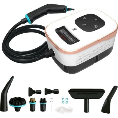S-GIANT Nettoyeurs Vapeur Électriques, Portable Nettoyeur Vapeur Pour Canapé Vitre Maison Nettoyeur Vaporisateur Appareil Vapeur A Main, 6 Niveaux,1500w - Publicité S-GIANT Nettoyeurs Vapeur Électriques, Portable Nettoyeur Vapeur Pour Canapé Vitre Maison Nettoyeur Vaporisateur Appareil Vapeur A Main, 6 Niveaux,1500w - Publicité