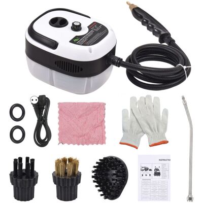 OEM Jeffergarden Nettoyeur Vapeur Haute Pression Multifonction Portable 2500 W, Température Réglable À 6 Vitesses, Convient Aux Sols De Cuisine Et De Salle De Bain-dou - Publicité OEM Jeffergarden Nettoyeur Vapeur Haute Pression Multifonction Portable 2500 W, Température Réglable À 6 Vitesses, Convient Aux Sols De Cuisine Et De Salle De Bain-dou - Publicité