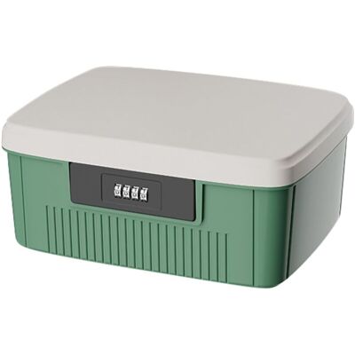 IRISFR Boîte De Rangement Médicale À 2 Couches Avec Serrure À Combinaison, 25 × 20 × 10 Cm, Boîte De Premiers Secours, Double Couche, Boîte À Médicaments, Organisateur Médical, Boîte De Rangement - Publicité IRISFR Boîte De Rangement Médicale À 2 Couches Avec Serrure À Combinaison, 25 × 20 × 10 Cm, Boîte De Premiers Secours, Double Couche, Boîte À Médicaments, Organisateur Médical, Boîte De Rangement - Publicité
