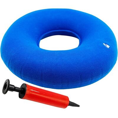 SANS MARQUE Coussin D’assise Gonflable En Anneau,oreiller D'Hémorroïde Médical Confortables,ergonomique Coussin De Siège Gonflable Rond Avec Gonfleur Oreiller En Beignet Pour Voiture Voyage Bureau (bleu) - Publicité SANS MARQUE Coussin D’assise Gonflable En Anneau,oreiller D'Hémorroïde Médical Confortables,ergonomique Coussin De Siège Gonflable Rond Avec Gonfleur Oreiller En Beignet Pour Voiture Voyage Bureau (bleu) - Publicité