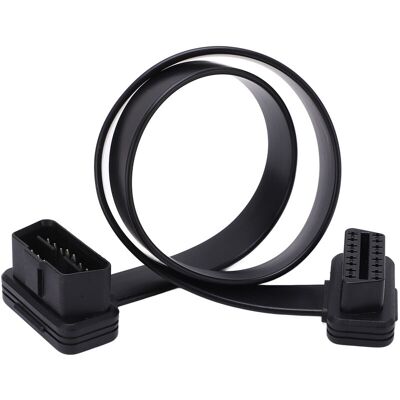 PELTOR Jeffergarden Cble D'Extension Mle À Femelle 16 Broches Obdii, Cordon De Diagnostic De Voiture Pour Lecteur De Code De Scanner Obd2 1m/3,3 Pieds - Publicité PELTOR Jeffergarden Cble D'Extension Mle À Femelle 16 Broches Obdii, Cordon De Diagnostic De Voiture Pour Lecteur De Code De Scanner Obd2 1m/3,3 Pieds - Publicité